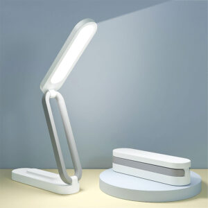 Foldable Rechargeable LED Desk Lamp with Adjustable Brightness