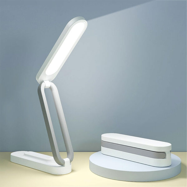 Foldable Rechargeable LED Desk Lamp with Adjustable Brightness